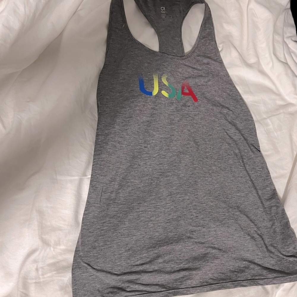 GapFit “USA” drifit halter tank top - Picture 1 of 2